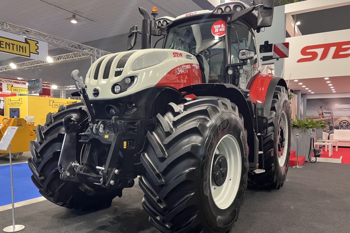 Steyr Terrus CVT ad Agrilevante 2025
